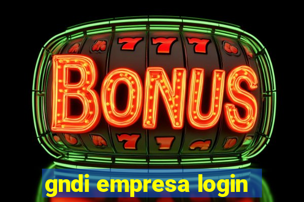 gndi empresa login