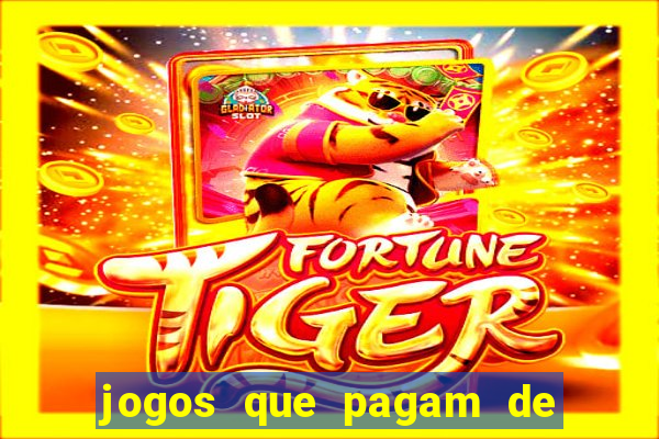 jogos que pagam de verdade no pix 2024