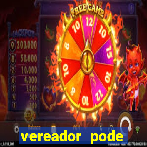 vereador pode patrocinar time de futebol