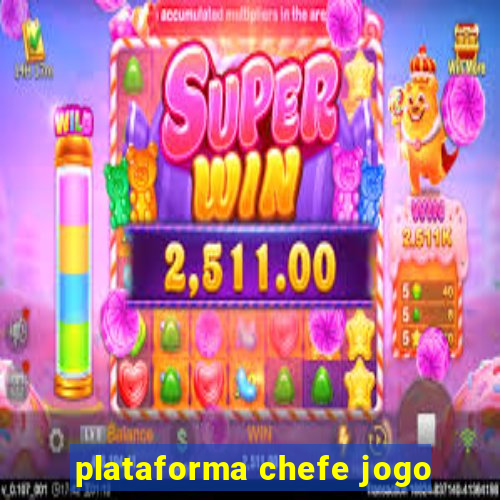 plataforma chefe jogo