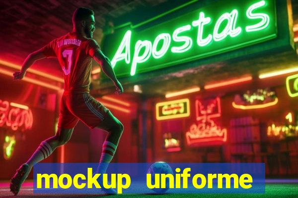 mockup uniforme futebol psd free