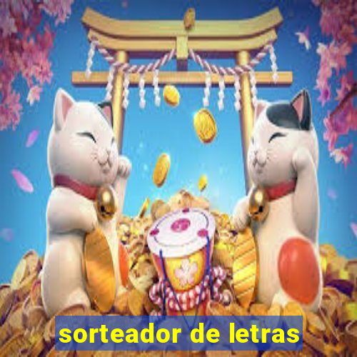 sorteador de letras