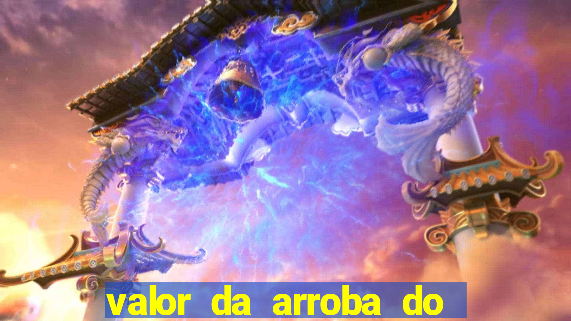 valor da arroba do porco na bahia