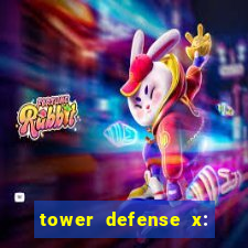 tower defense x: beta codes