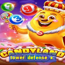 tower defense x: beta codes