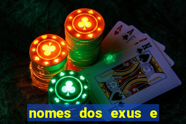 nomes dos exus e seus significados