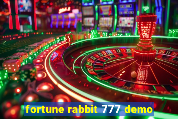 fortune rabbit 777 demo