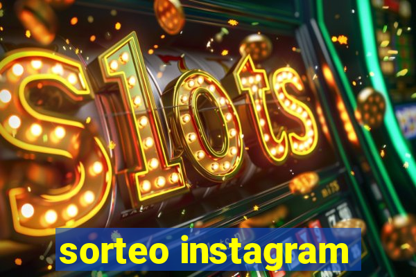 sorteo instagram