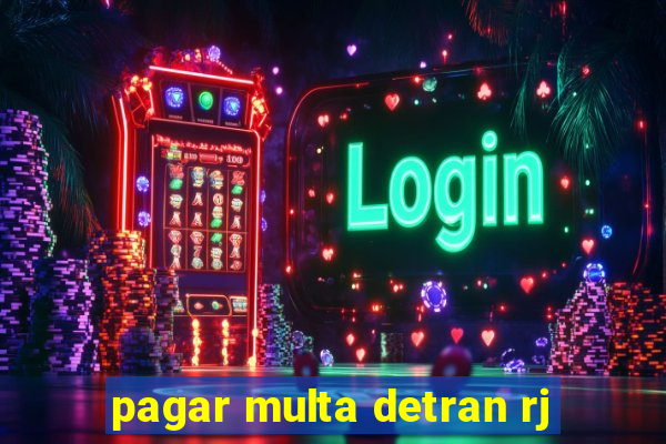 pagar multa detran rj