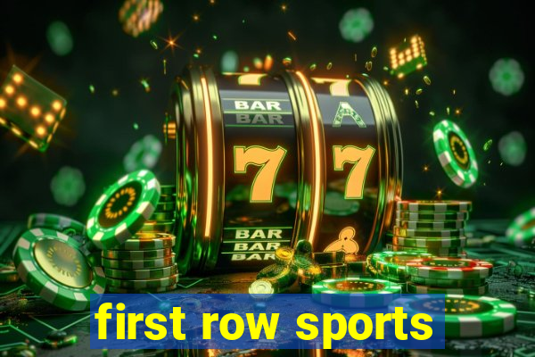 first row sports