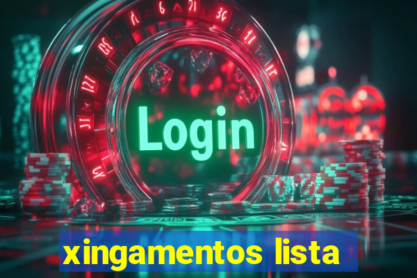 xingamentos lista