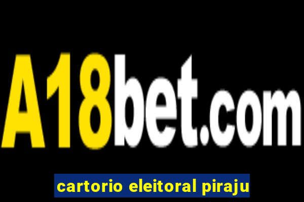 cartorio eleitoral piraju