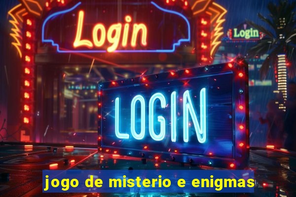 jogo de misterio e enigmas