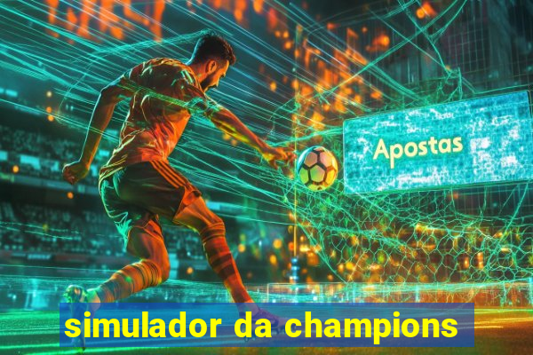 simulador da champions