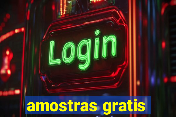 amostras gratis