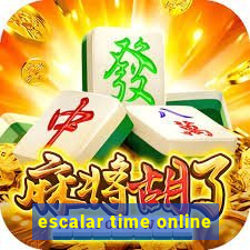 escalar time online