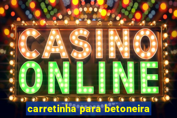 carretinha para betoneira