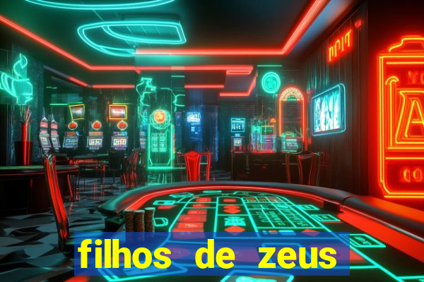 filhos de zeus mitologia grega