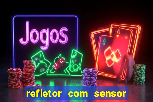 refletor com sensor noturno como instalar