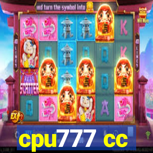 cpu777 cc