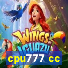 cpu777 cc