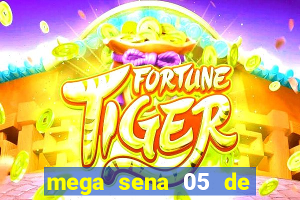 mega sena 05 de julho de 1988