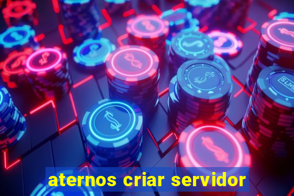 aternos criar servidor