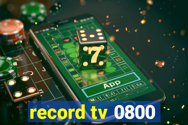 record tv 0800