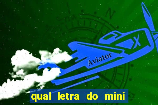 qual letra do mini dolar hoje