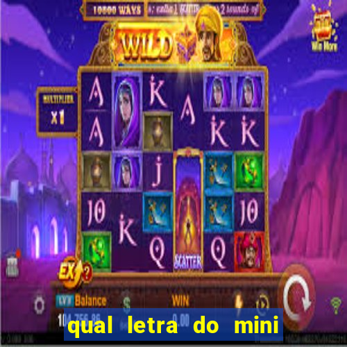 qual letra do mini dolar hoje