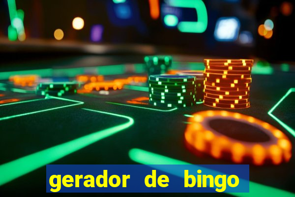 gerador de bingo de palavras