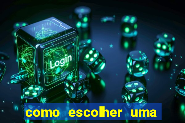 como escolher uma boa cartela de bingo