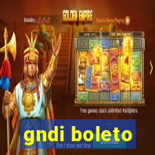 gndi boleto