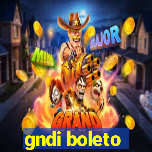 gndi boleto