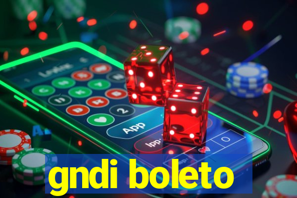 gndi boleto