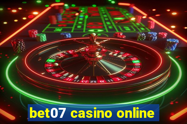 bet07 casino online