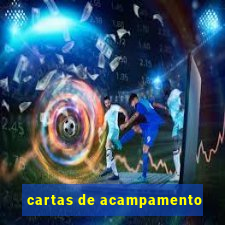 cartas de acampamento