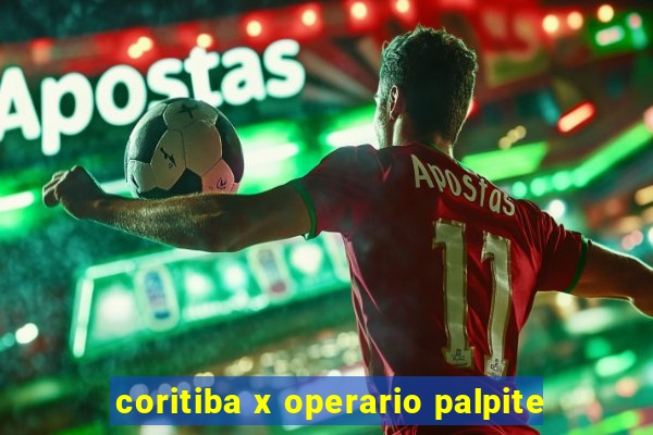 coritiba x operario palpite