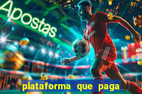 plataforma que paga fortune tiger