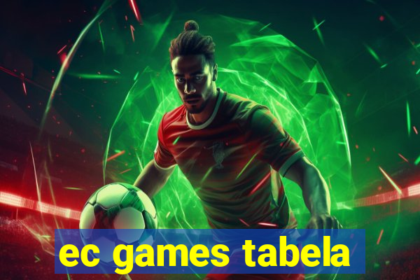 ec games tabela