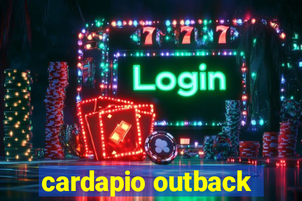 cardapio outback