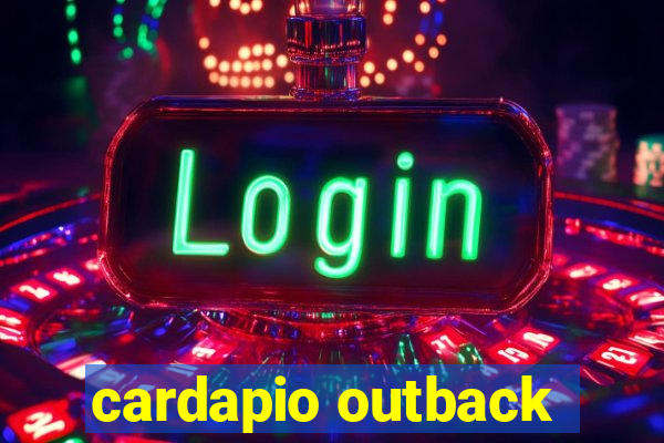 cardapio outback