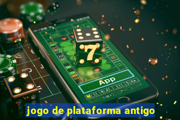 jogo de plataforma antigo