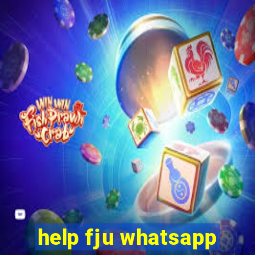 help fju whatsapp