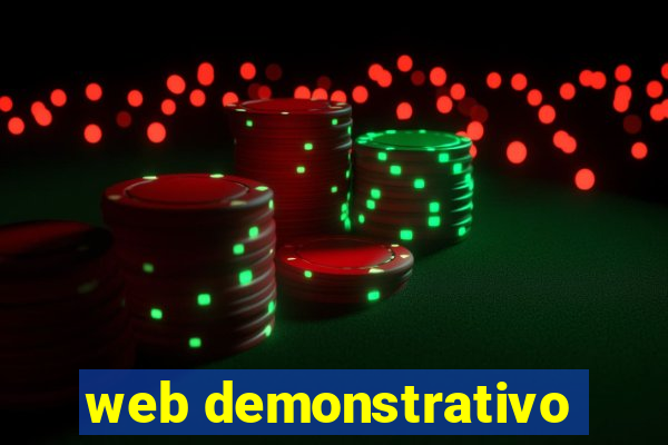 web demonstrativo