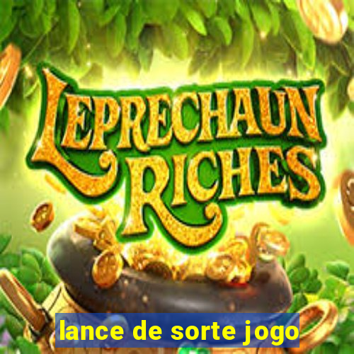 lance de sorte jogo