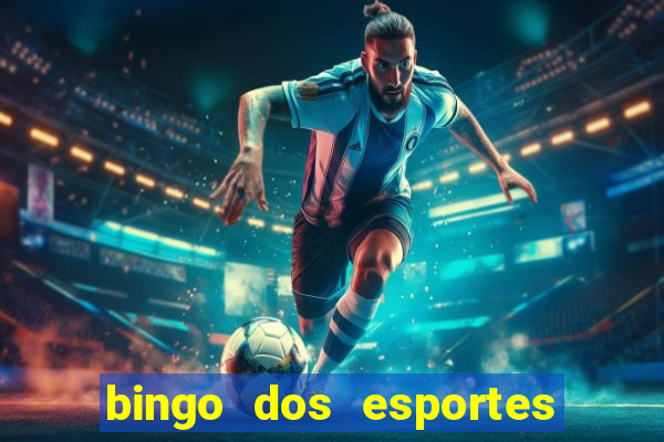 bingo dos esportes para imprimir