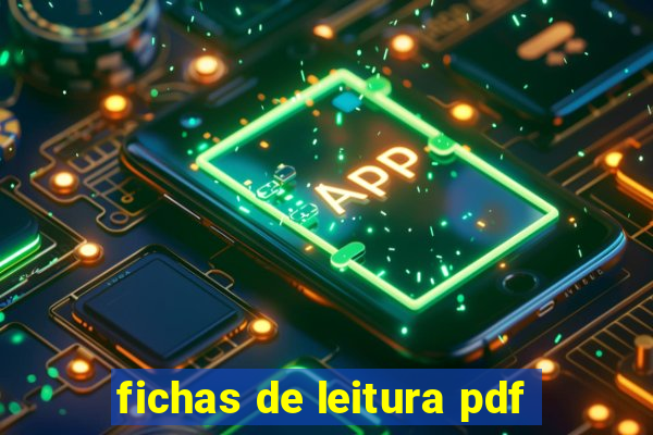 fichas de leitura pdf