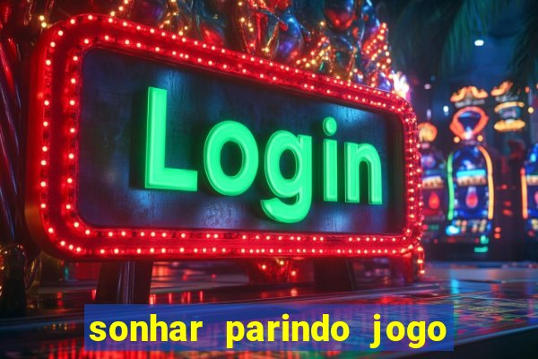 sonhar parindo jogo do bicho