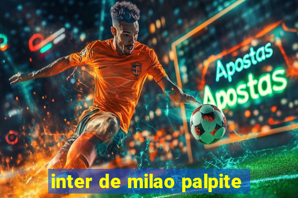 inter de milao palpite